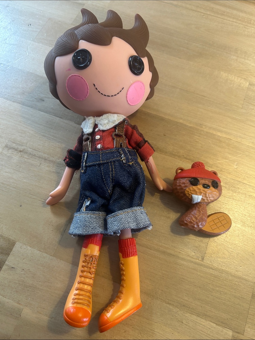 RARE poupée de divertissement MGA Lalaloopsy taille réelle 14 pouces Forest Ever